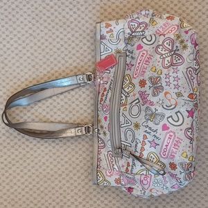 COACH Bandana Graffiti Butterfly Tote Diaper Bag, Work Tote, Overnighter